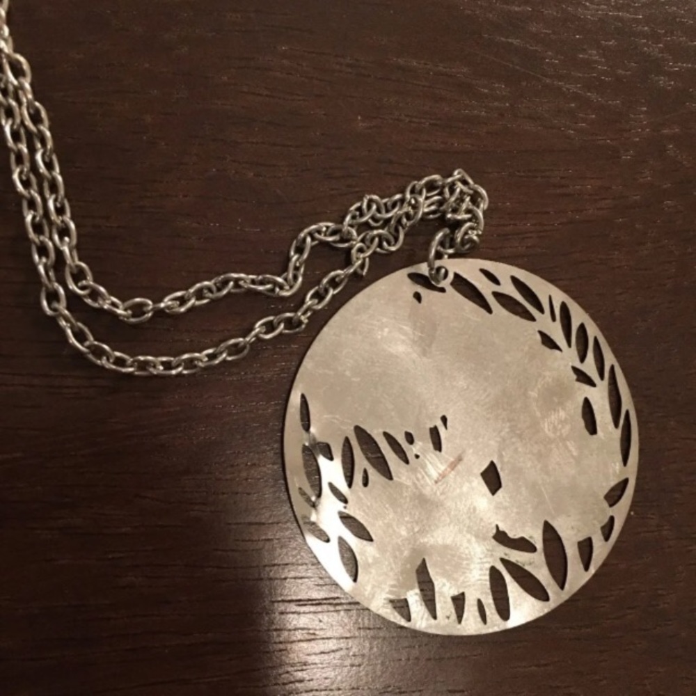 💎SALE💎 set stamped necklace & earrings - Picture 5 of 8